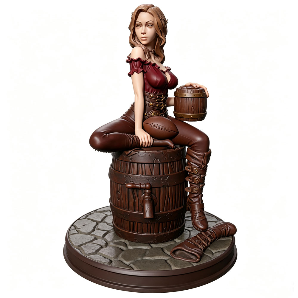 Resin Art And Wood - Patung Miniatur Resin 1/24, Kit Model