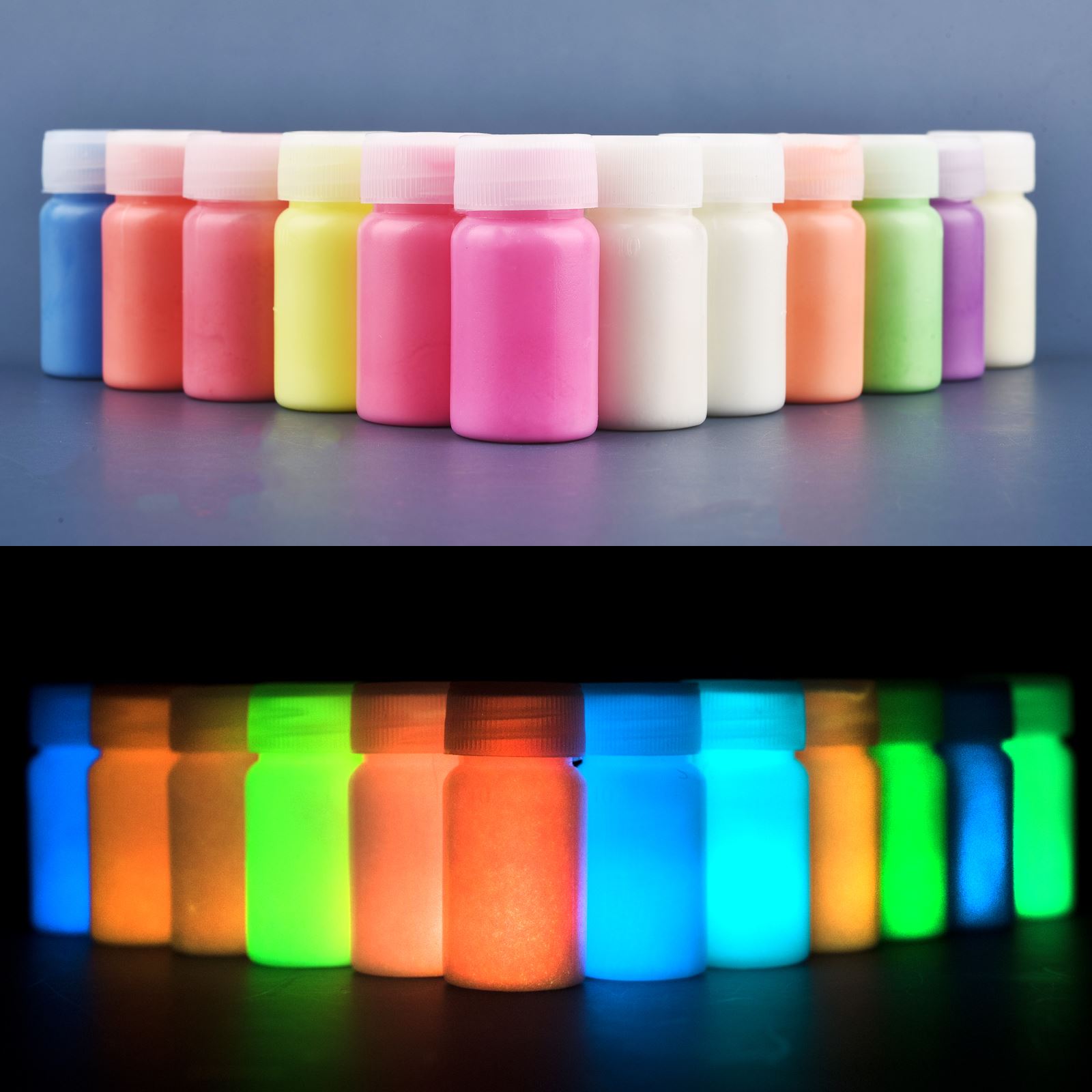 Resin Art Lamp - 15G Bubuk Berkilau Bercahaya Pigmen Fosfor