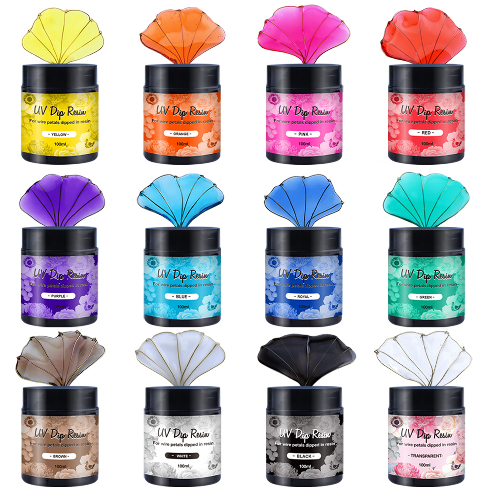 Resin Art Acrylic - Resin Celup UV 12 Warna (Khusus