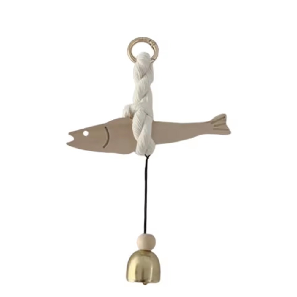 Resin Art And Wood - Hiasan Gantung Ikan Kayu, Ornamen Mobil