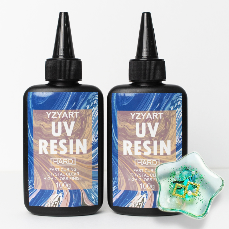 Resin Art For Beginner - Resin UV ditingkatkan Starter keras tipe