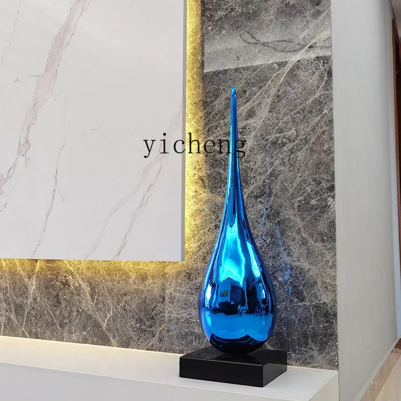 Resin Art In Floor - Lemari TV hiasan ruang tamu TQH-i7.7