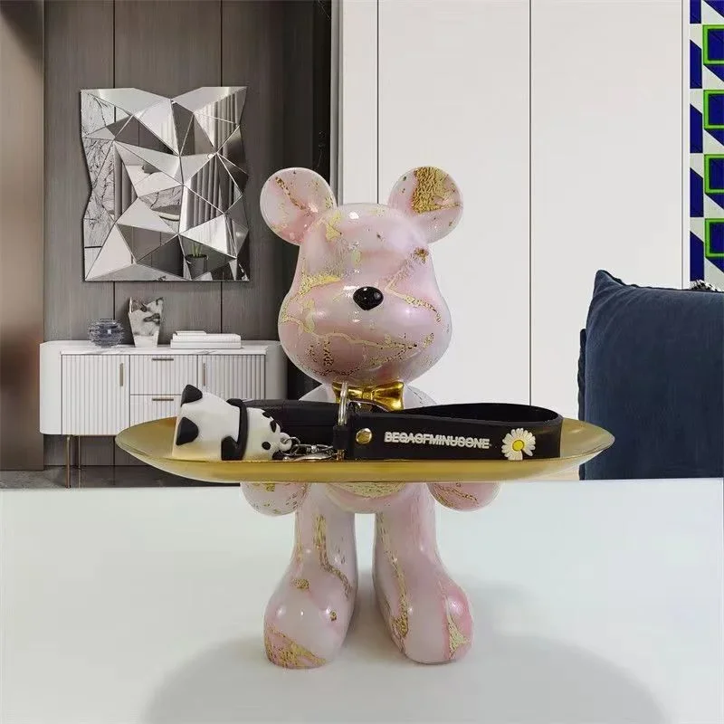 Patung kecil ornamen Beruang g - Resin Art Table ulasan dan harga