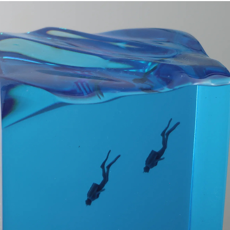 Dekorasi Rumah Seni Lautan Bar - Resin Art And Wood ulasan dan harga