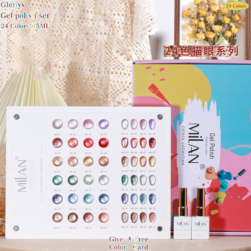 Glemys 24 warna cat kuku gel m - Resin Art Learning ulasan dan harga