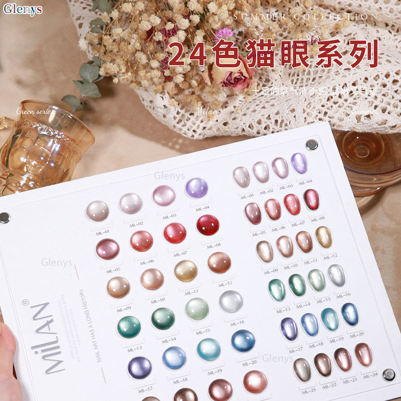 Glemys 24 warna cat kuku gel m - Resin Art Learning ulasan dan harga