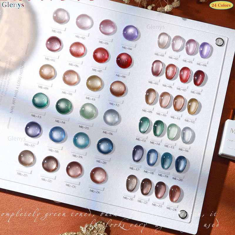 Glemys 24 warna cat kuku gel m - Resin Art Learning ulasan dan harga