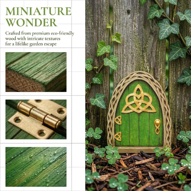 Pintu Peri Elf Miniatur Dekora - Resin Art And Wood ulasan dan harga