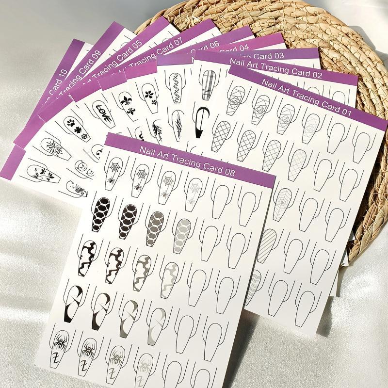 10 Buah Kertas Latihan Garis S - Resin Art Learning ulasan dan harga