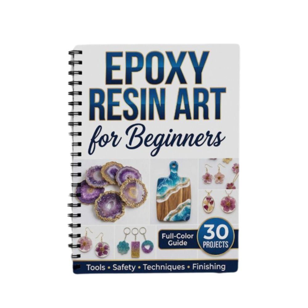 Buku Panduan Seni Resin Epoxy  - Resin Art Guide Free ulasan dan harga