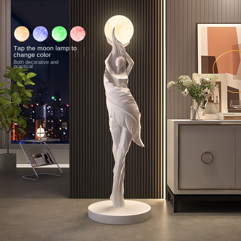 Dekorasi Rumah Modern Patung S - Resin Art In Floor ulasan dan harga