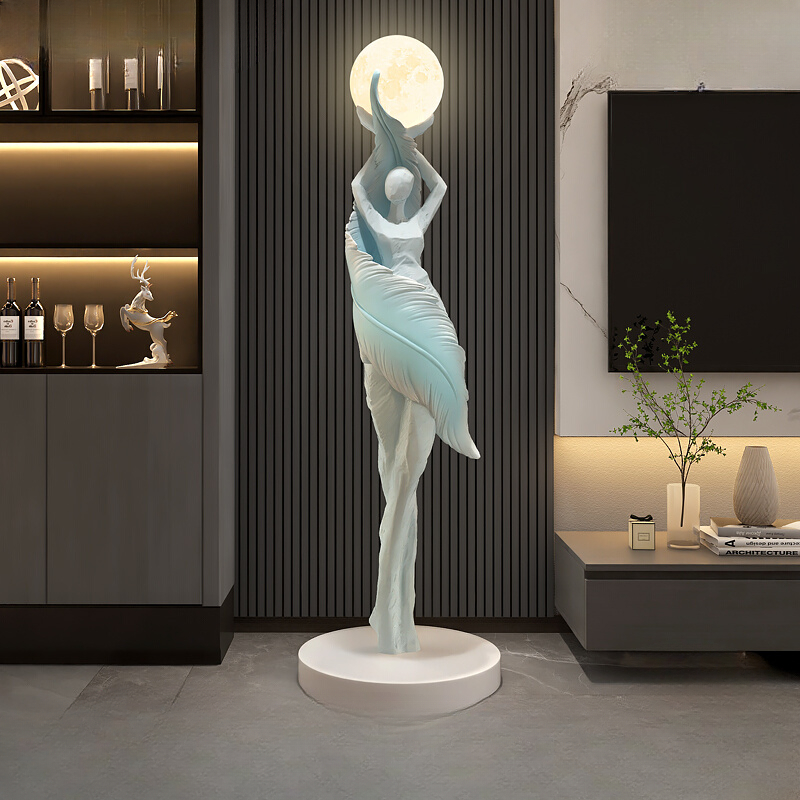 Dekorasi Rumah Modern Patung S - Resin Art In Floor ulasan dan harga