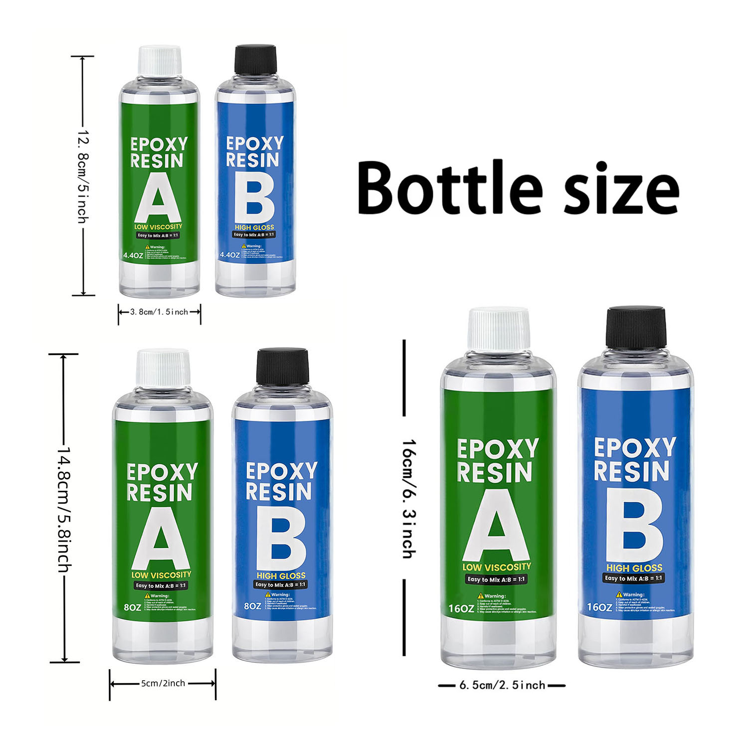 Kit Resin Epoksi 250ml-1000ml, - Resin Art Acrylic ulasan dan harga