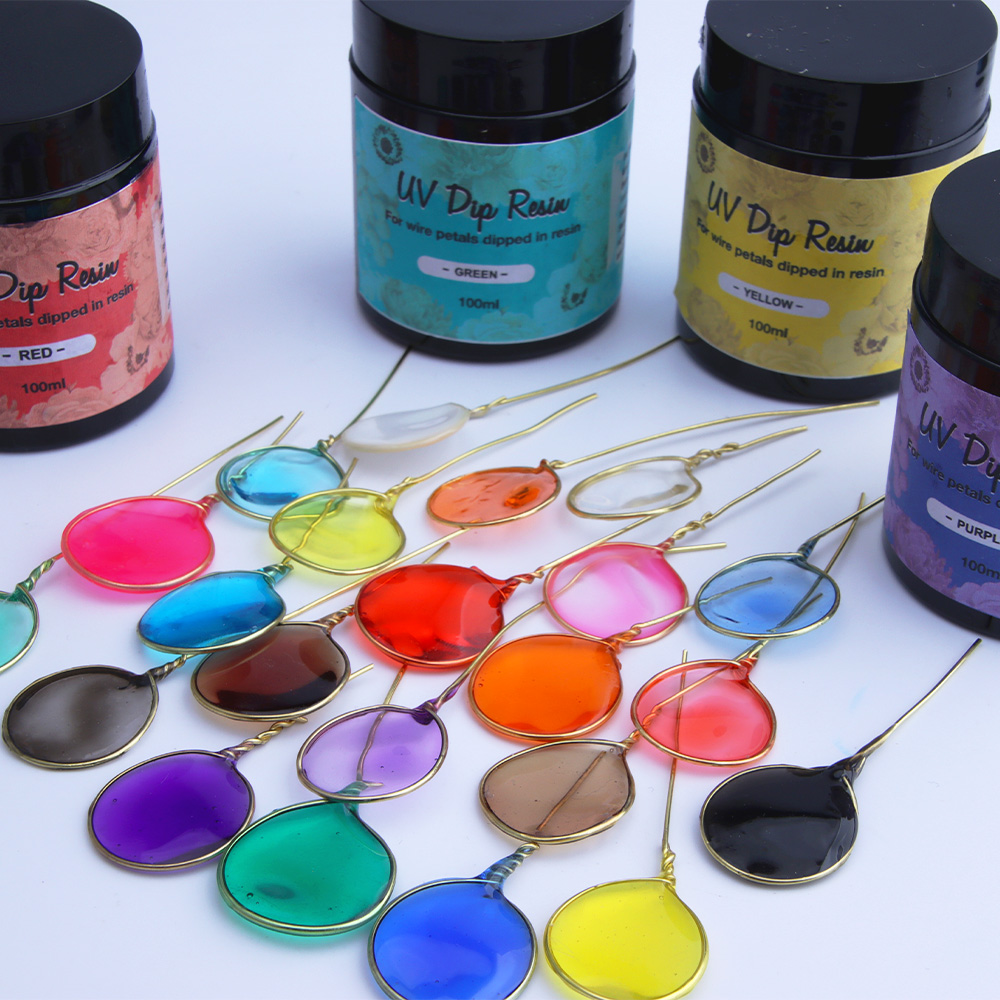 Resin Celup UV 12 Warna (Khusu - Resin Art Acrylic ulasan dan harga