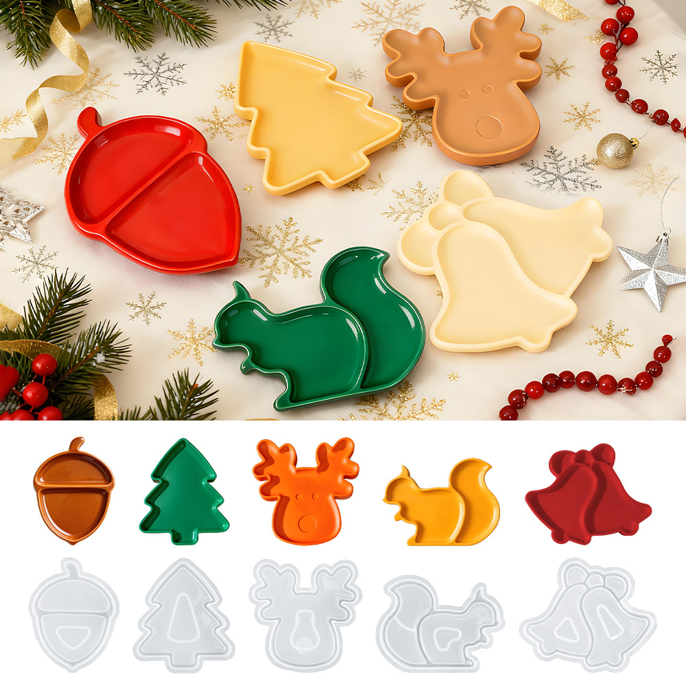 Cetakan Resin Natal DIY Bentuk - Resin Art Table ulasan dan harga