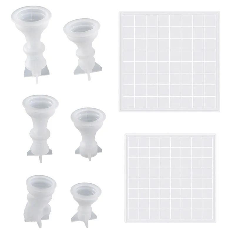Cetakan Silikon Catur Berkuali - Resin Art Table ulasan dan harga