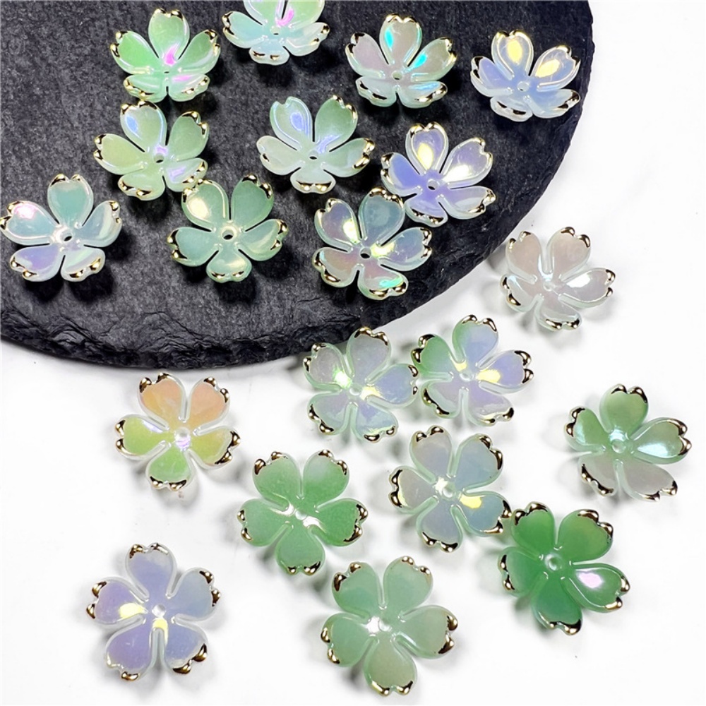 50pcs/lot 19mm Manik-manik Bun - Resin Art Acrylic ulasan dan harga