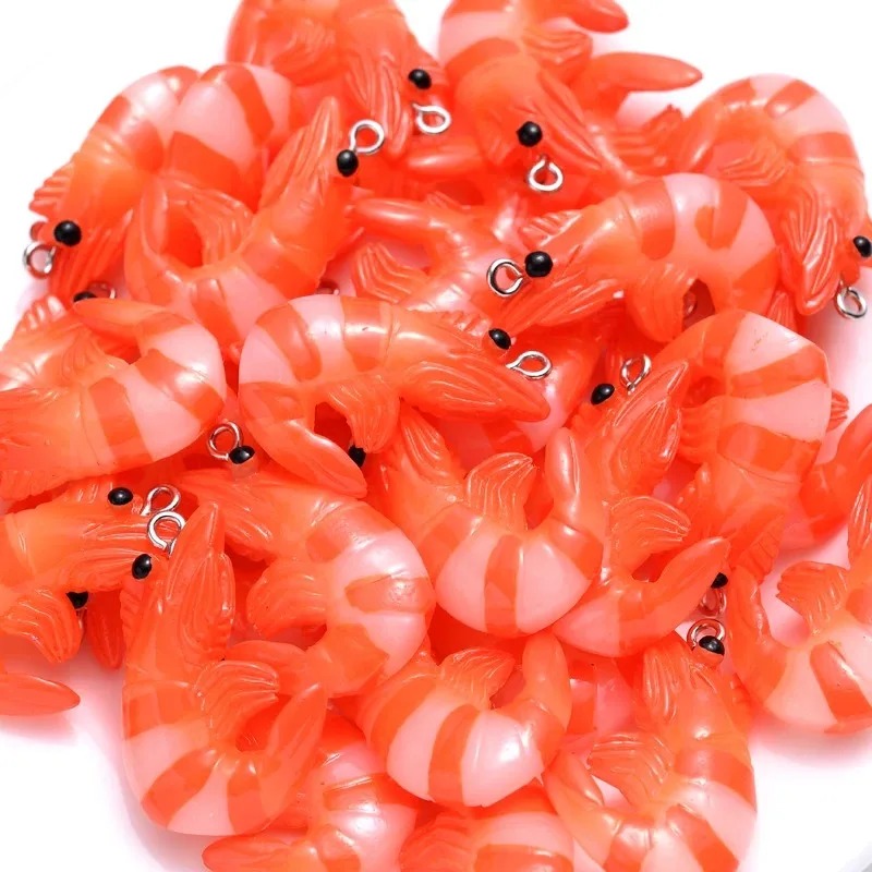 10 Buah Liontin Lobster dan Ud - Resin Art Acrylic ulasan dan harga