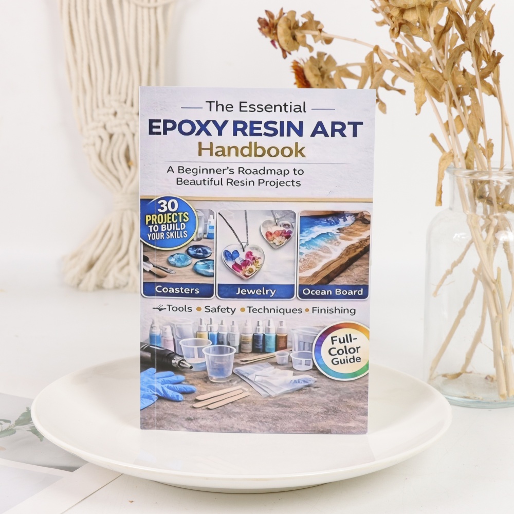 Buku Panduan Seni Resin Epoksi - Resin Art Guide Free ulasan dan harga
