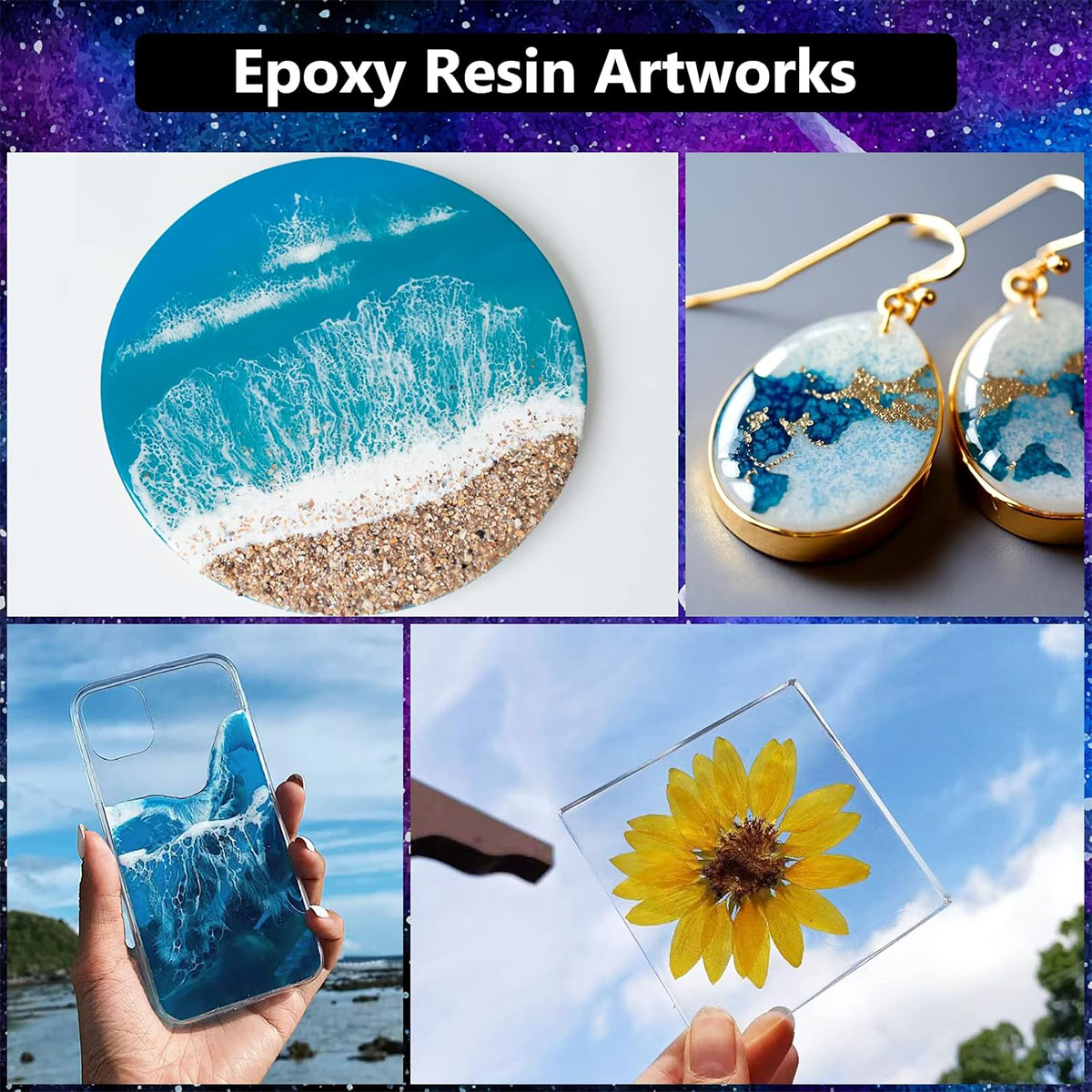 1000ml Kit Resin Epoksi Krista - Resin Art And Wood ulasan dan harga