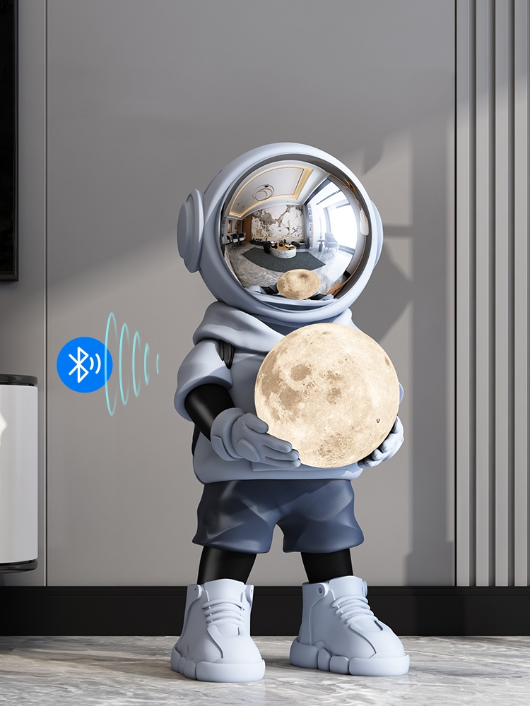 Dekorasi rumah patung astronot - Resin Art In Floor ulasan dan harga