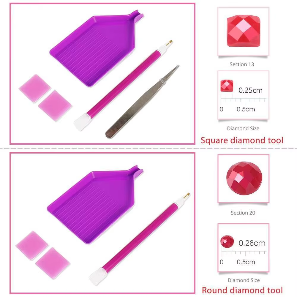 Paket Kit Lukisan Berlian DIY  - Resin Art Lamp ulasan dan harga